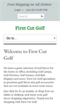 Mobile Screenshot of firstcutgolf.com